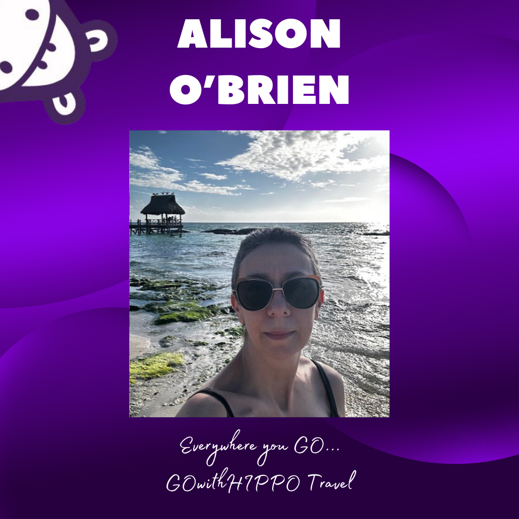 GOwithHIPPO Travel Agent, Alison O'Brien, GOwithHIPPO Travel