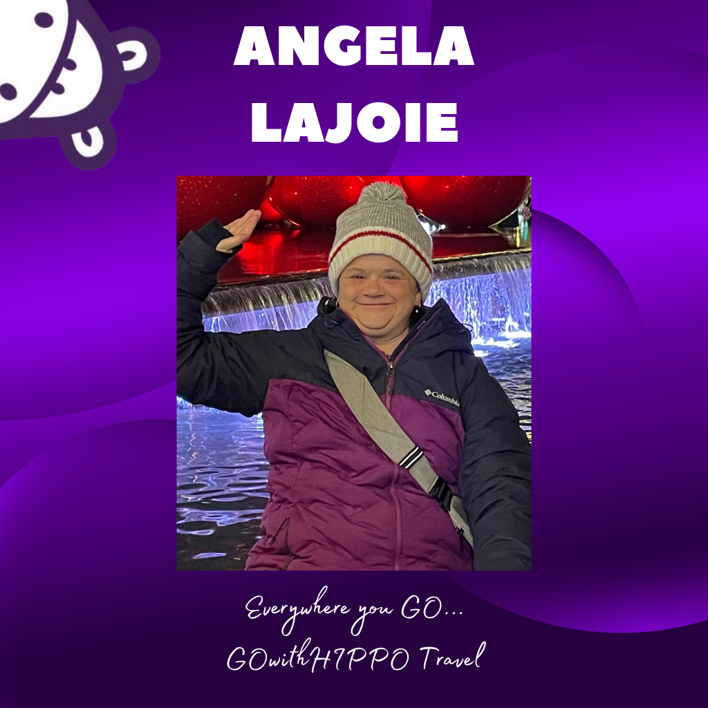 GOwithHIPPO Travel Agent, Angela Lajoie, GOwithHIPPO Travel
