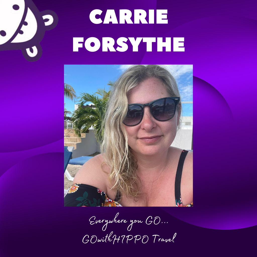 GOwithHIPPO Travel Agent, Carrie Forsyte, GOwithHIPPO Travel