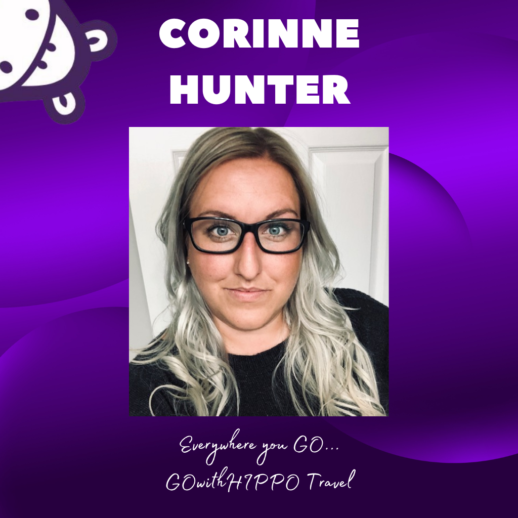 GOwithHIPPO Travel Agent, Corinne Hunter, GOwithHIPPO Travel