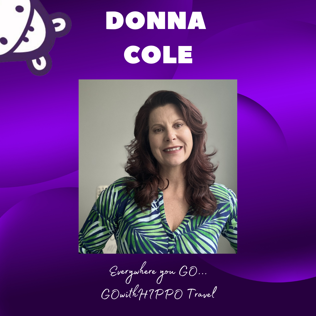 GOwithHIPPO Travel Agent, Donna Cole, GOwithHIPPO Travel