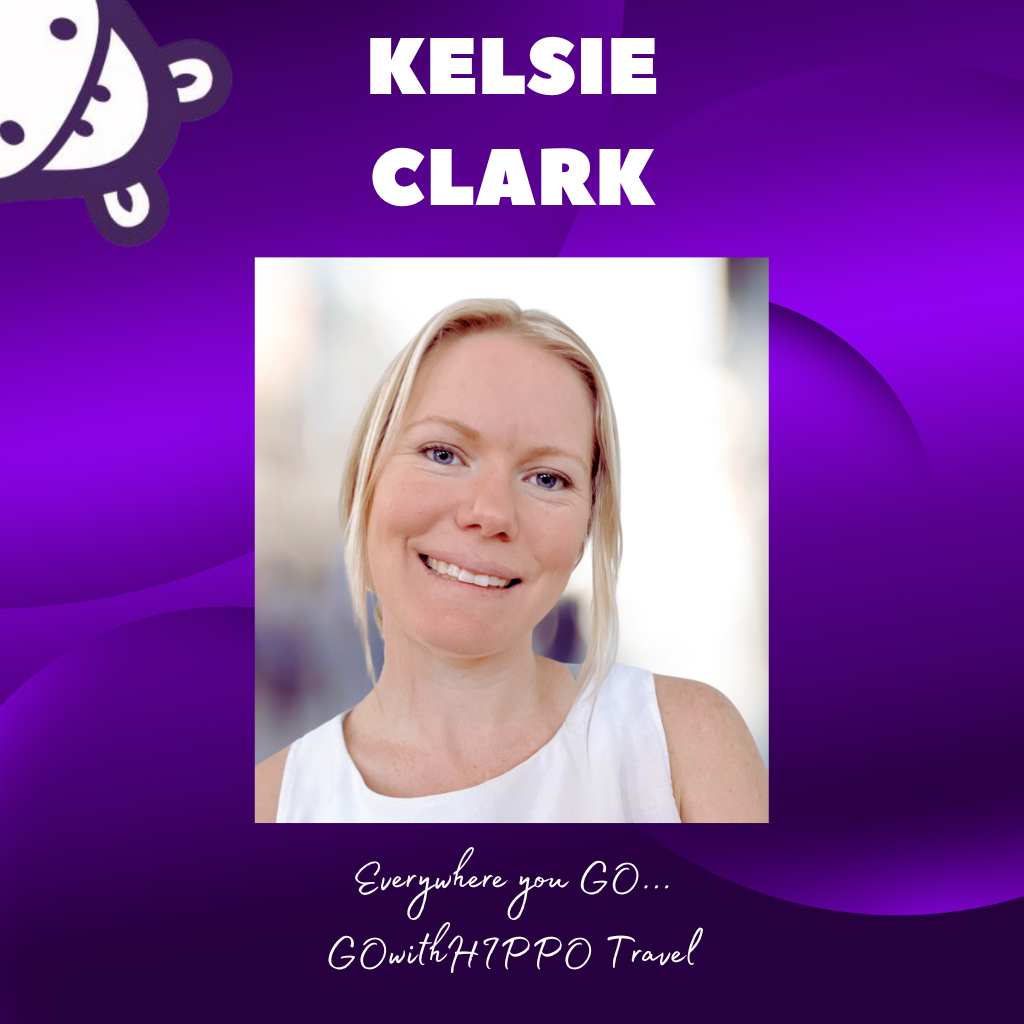 GOwithHIPPO Travel Agent, Kelsie Clark, GOwithHIPPO Travel