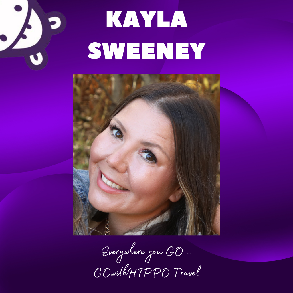 GOwithHIPPO Travel Agent, Kayla Sweeney, GOwithHIPPO Travel