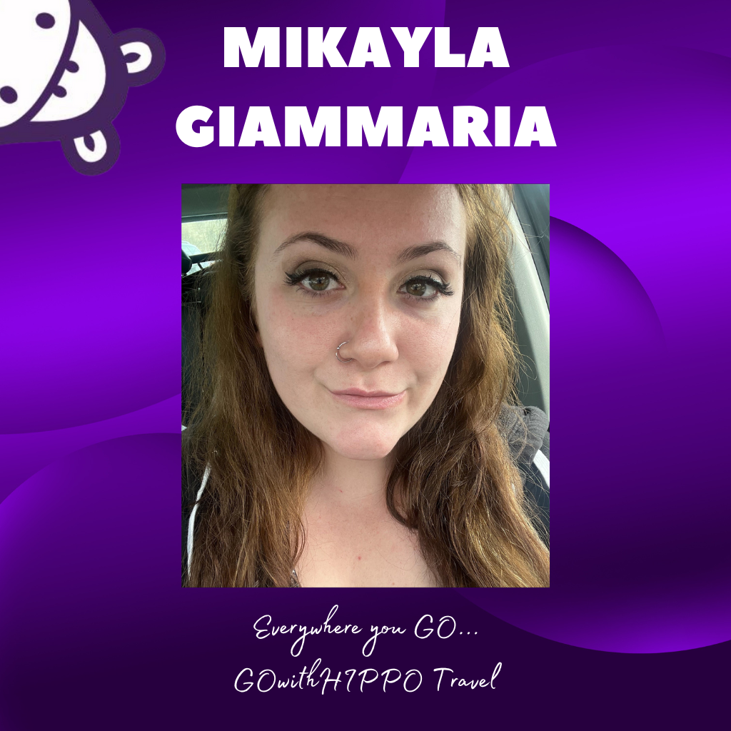 GOwithHIPPO Travel Agent, Mikayla Giammaria, GOwithHIPPO Travel