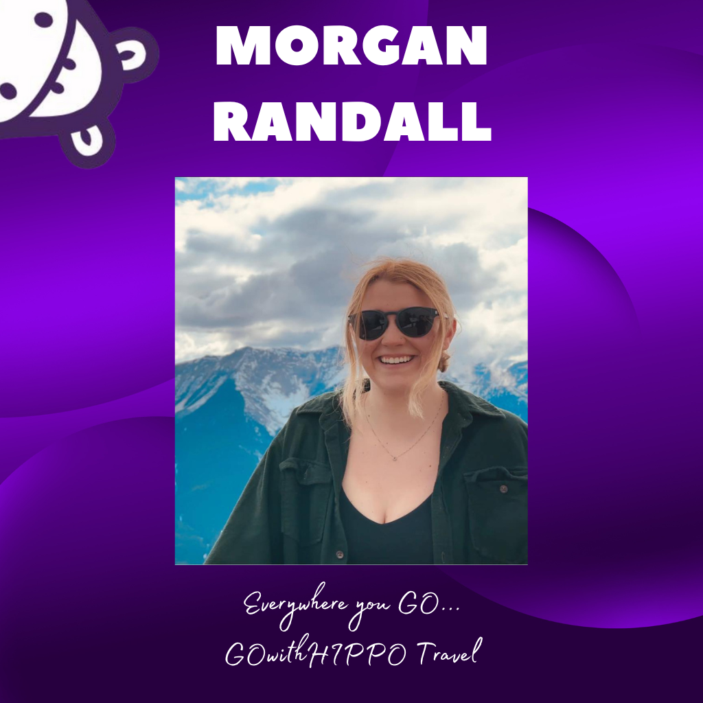 GOwithHIPPO Travel Agent, Morgan Randall, GOwithHIPPO Travel