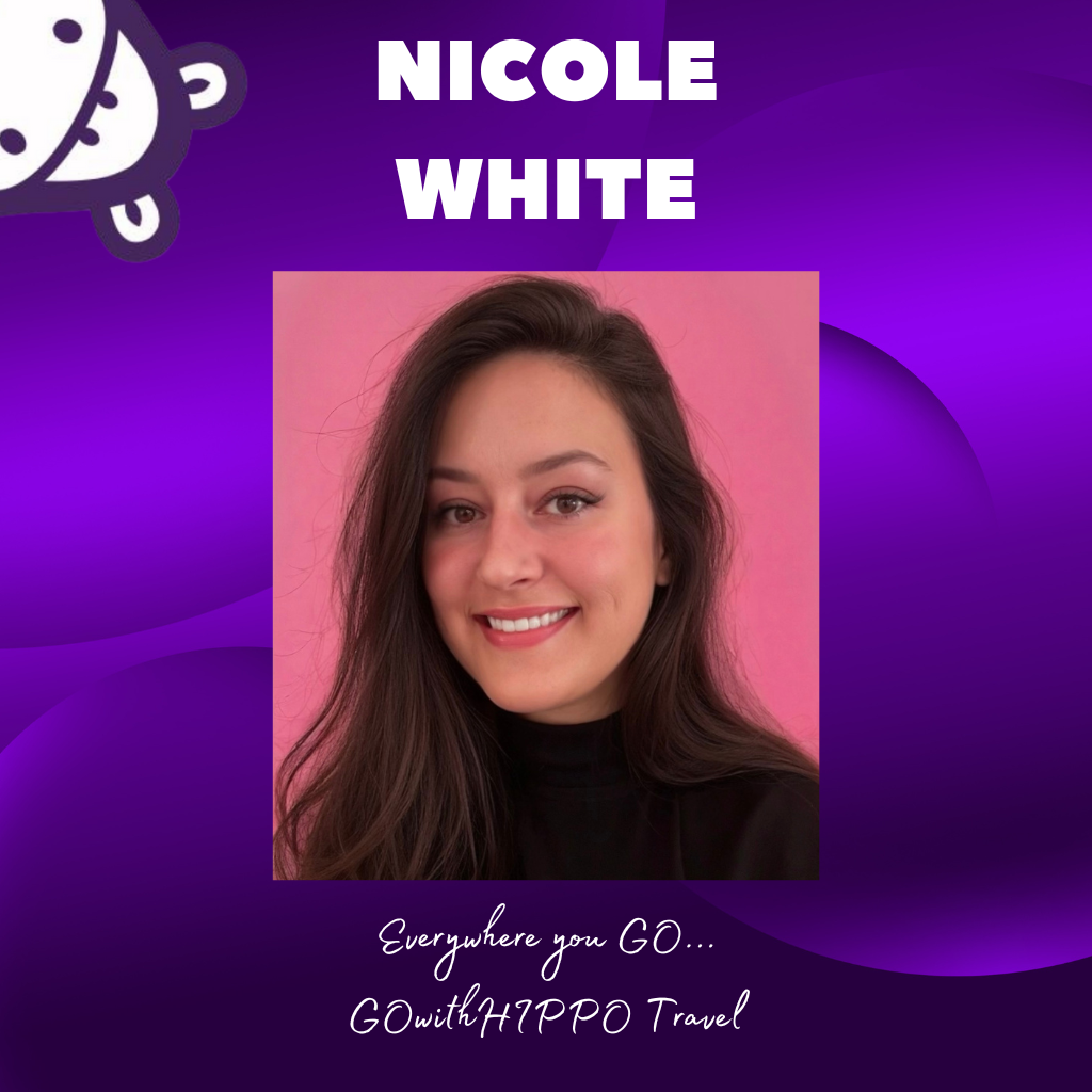 GOwithHIPPO Travel Agent, Nicole White, GOwithHIPPO Travel