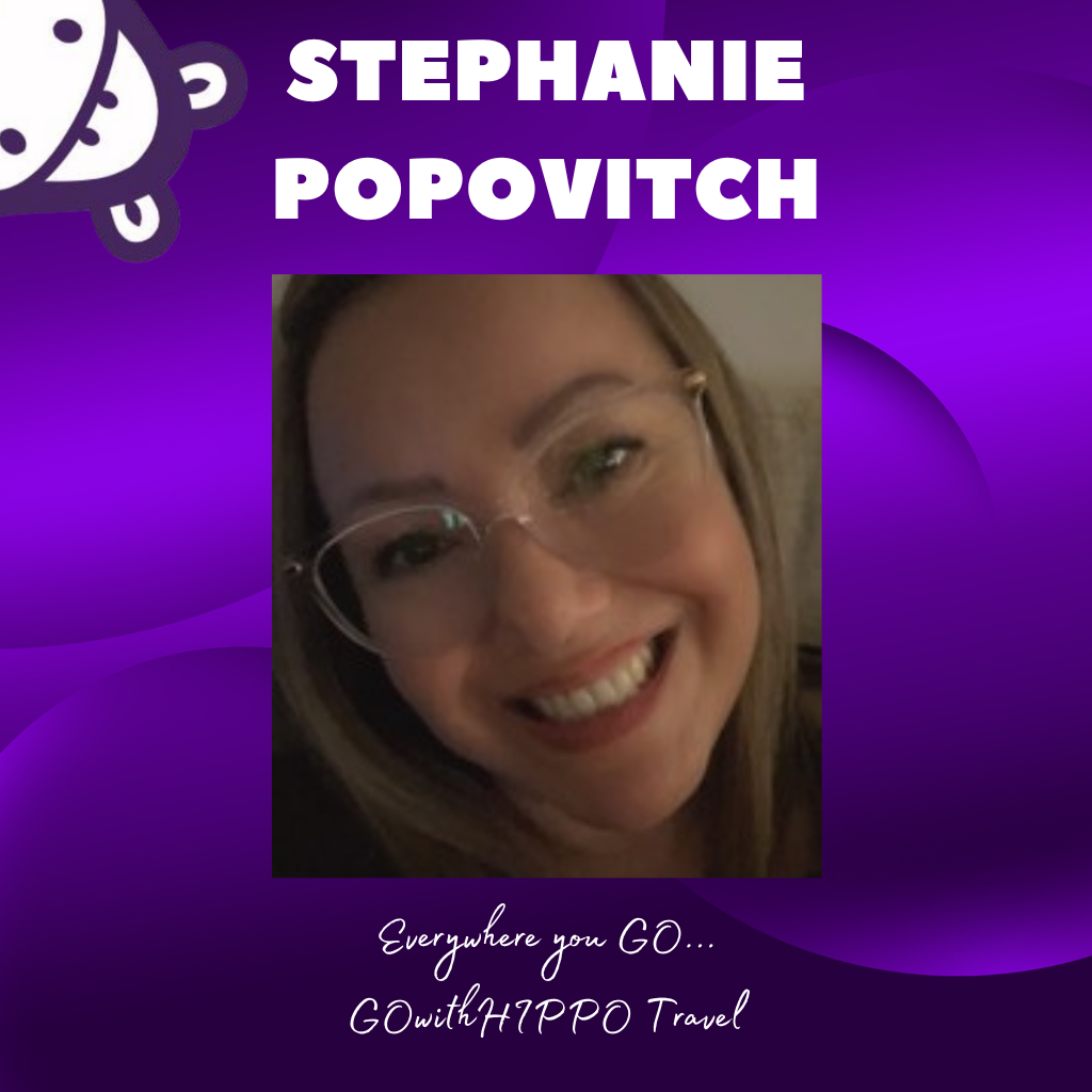 GOwithHIPPO Travel Agent, Stephanie Popovitch, GOwithHIPPO Travel