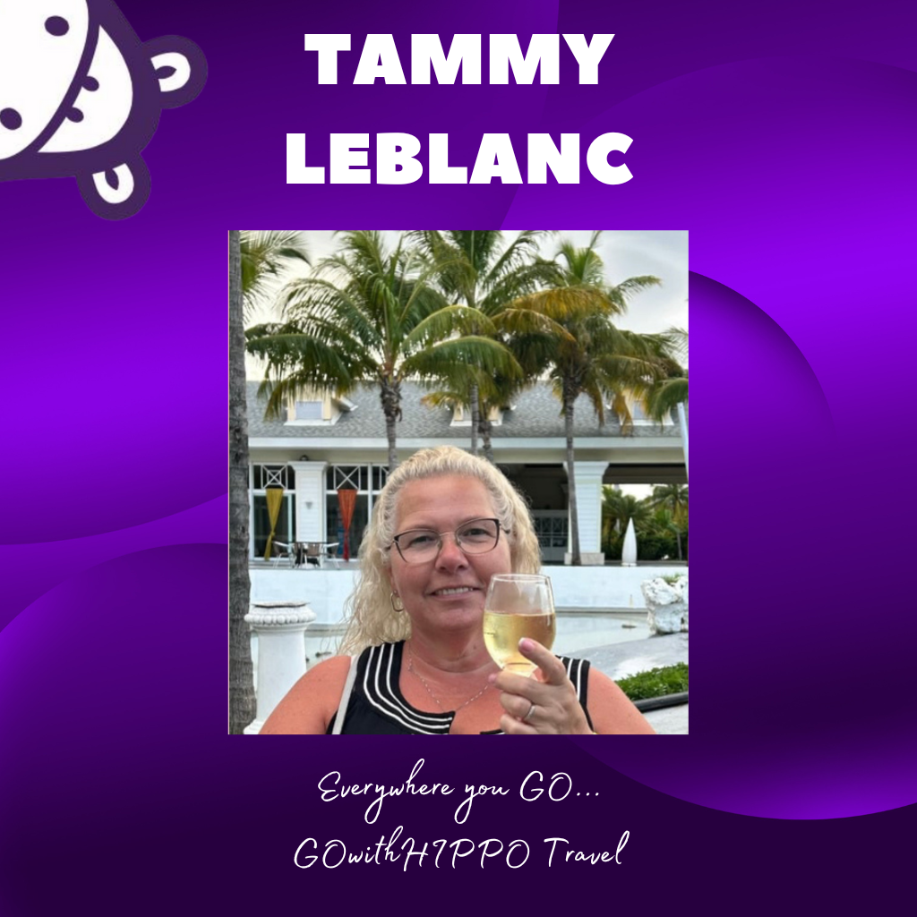 GOwithHIPPO Travel Agent, Tammy LeBlanc, GOwithHIPPO Travel