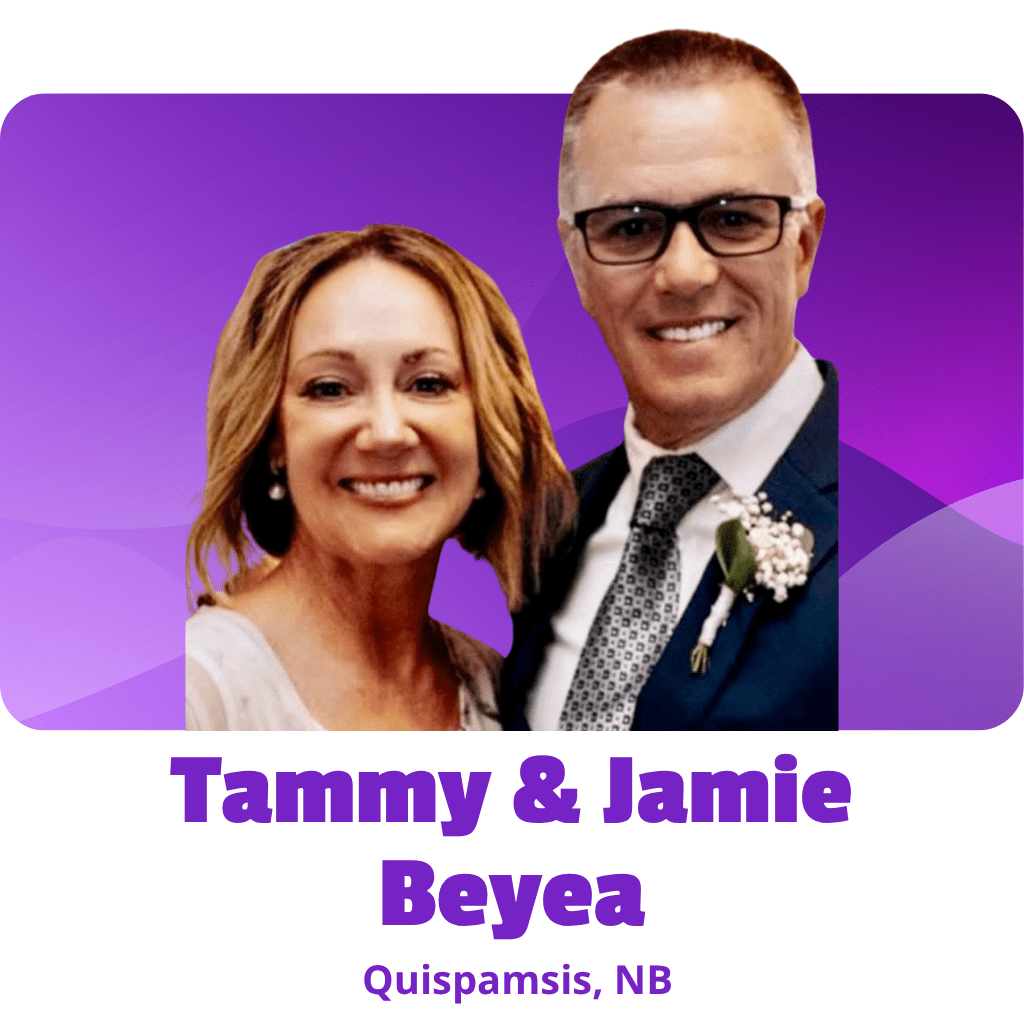 Jamie and Tammy Beyea - Quispamsis, NB