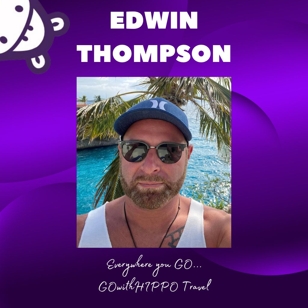 Edwin Thompson, Go With Hippo Travel Agent, GO with HIPPO Travel