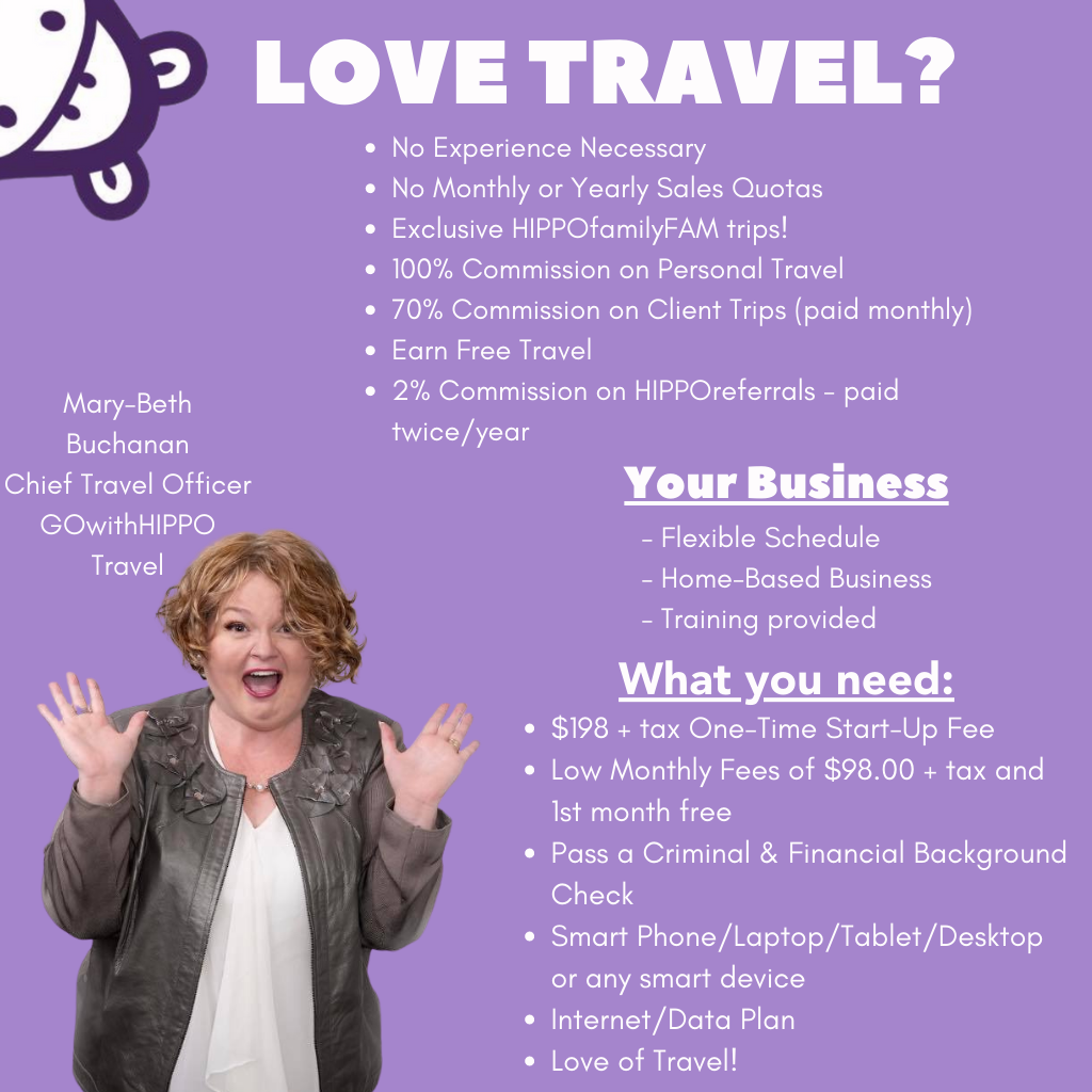 Interested in becoming a GO with HIPPO Travel Agent??