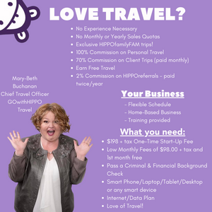 Interested in becoming a GO with HIPPO Travel Agent??