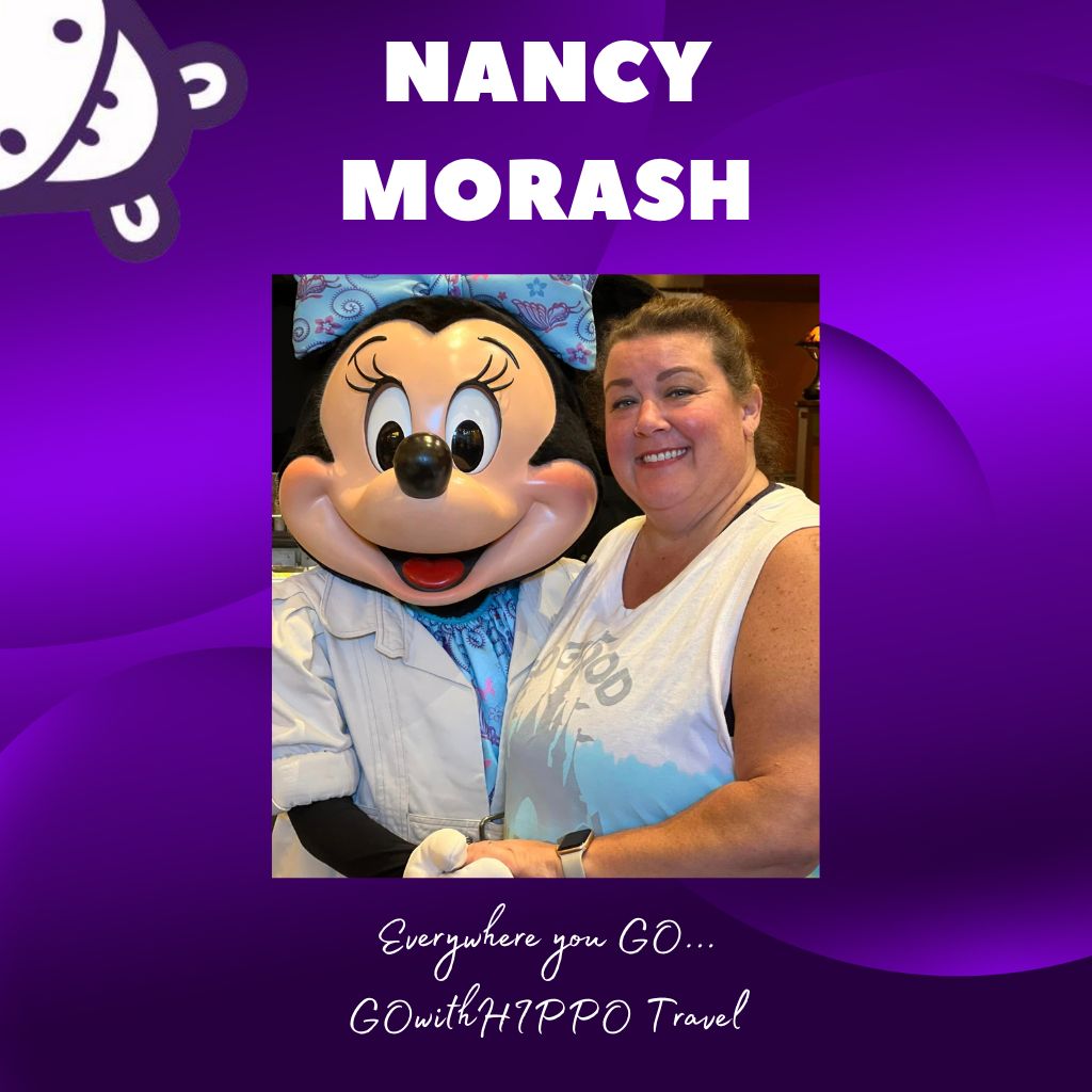Nancy Morash, Go with Hippo Travel Agent, GO with HIPPO Travel